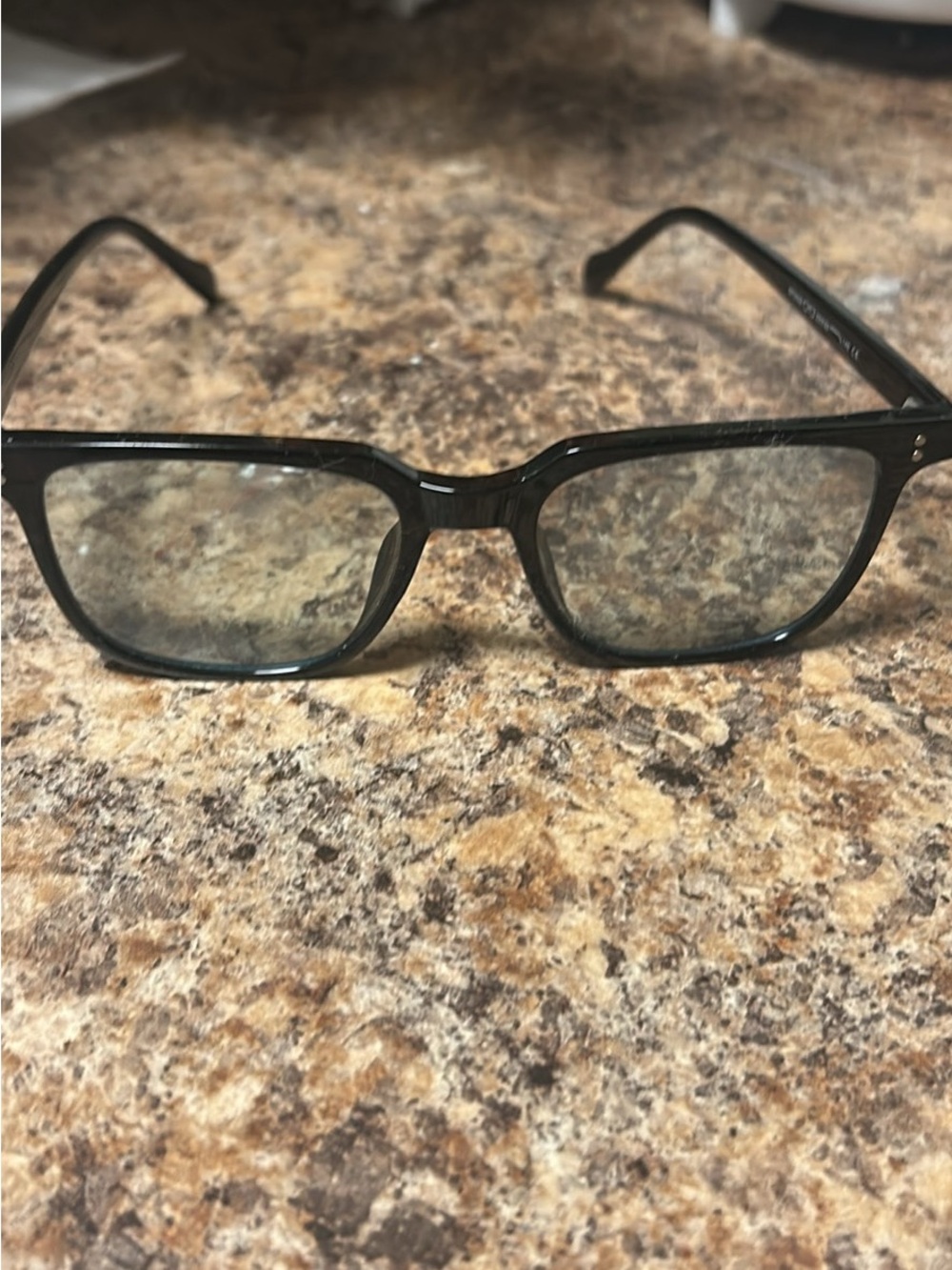 Classic Black Square Frame Glasses